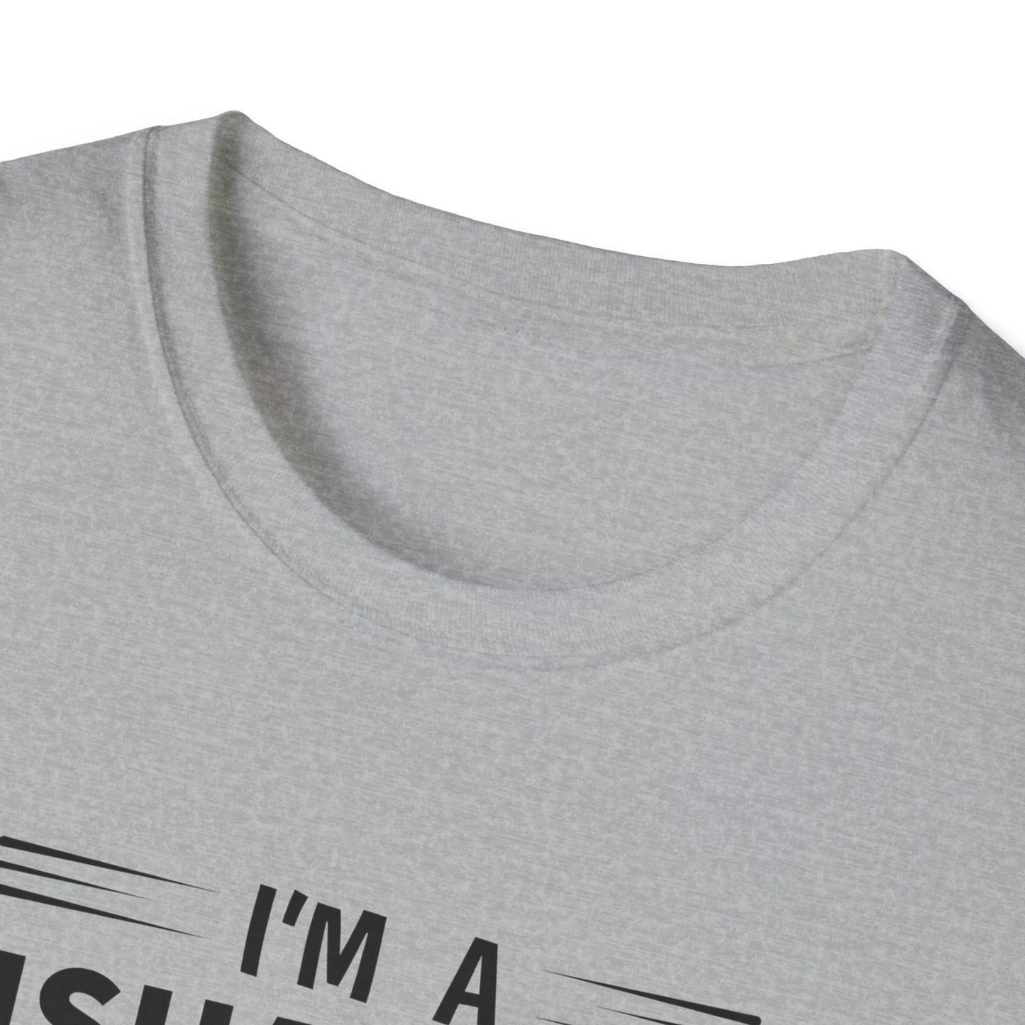 Funny Fishing T-Shirt - 'I'm a Fishaholic on the Road to Recovery'