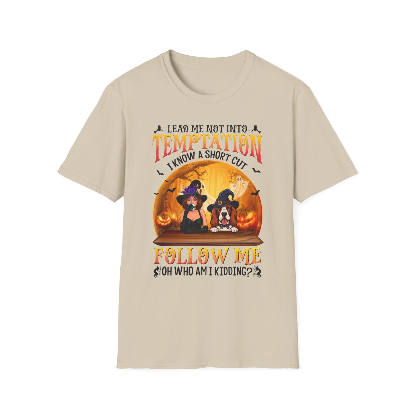 Spooky Basset Hound Tee