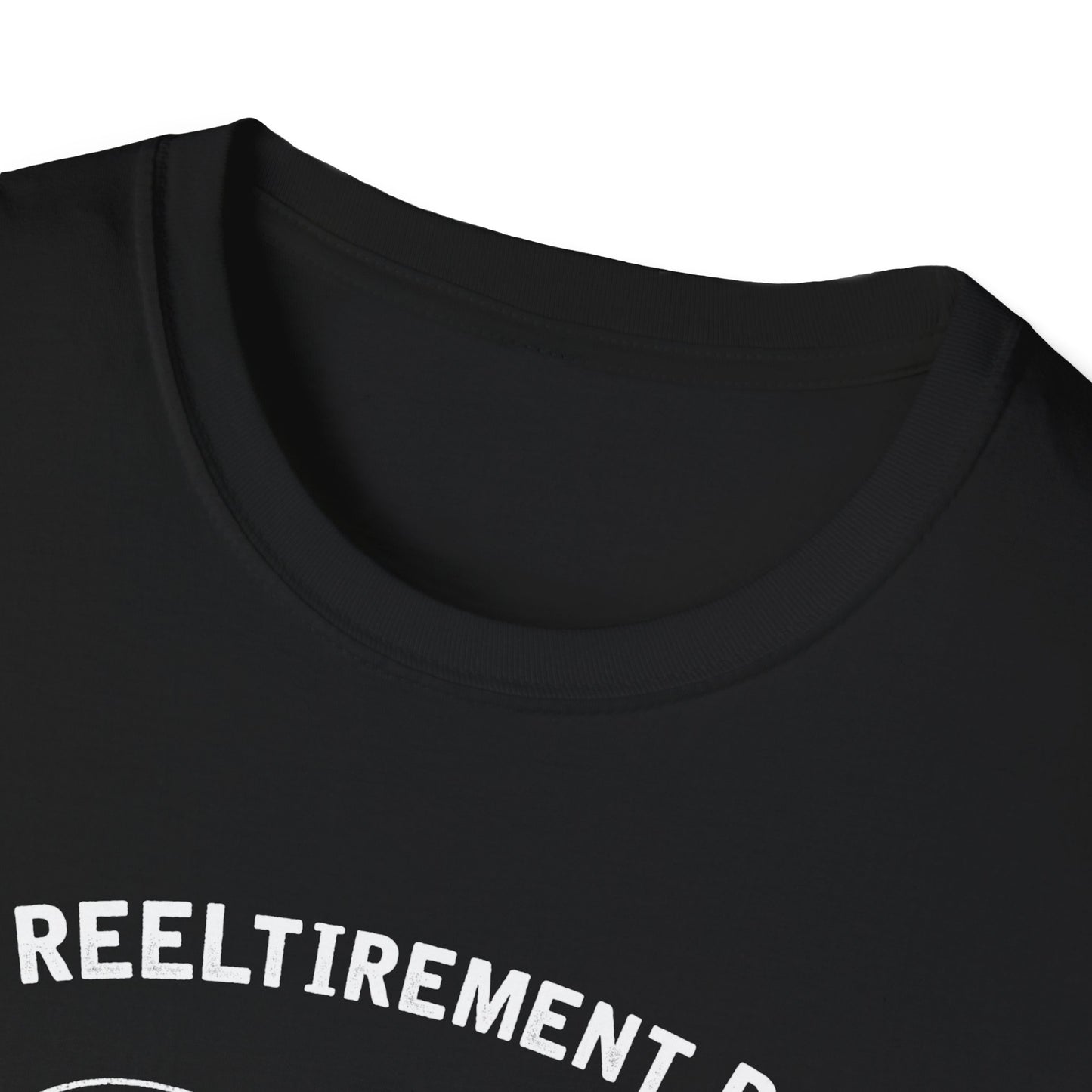 Funny Fishing Unisex Softstyle T-Shirt - My Reel Itirement Plan