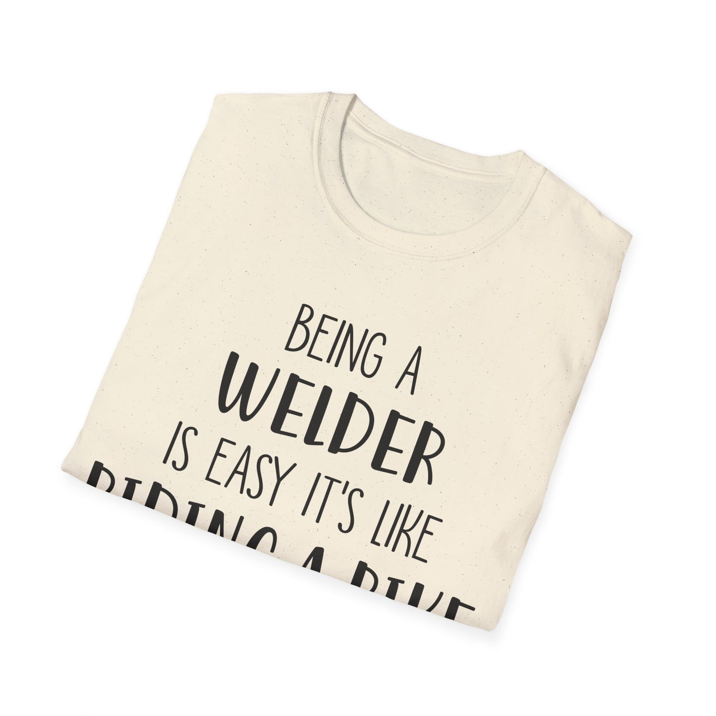 Funny Welder T-Shirt - Welding Humor Tee for Mechanics and Tradespeople