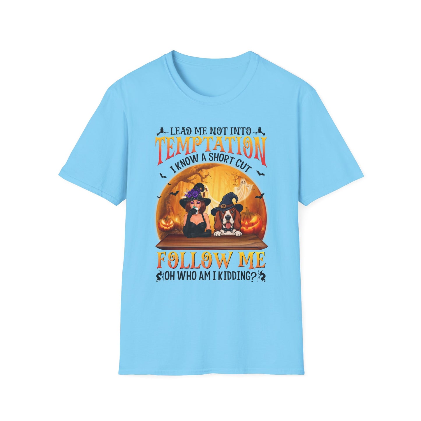 Spooky Basset Hound Tee