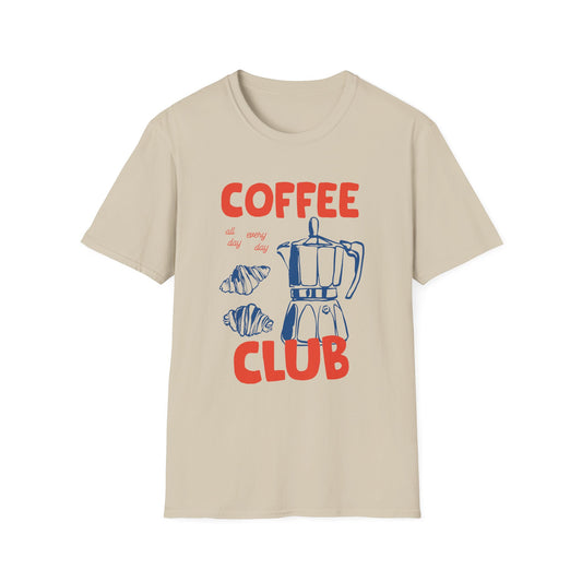 Coffee Club T-Shirt, Perfect Gift for Coffee Lovers