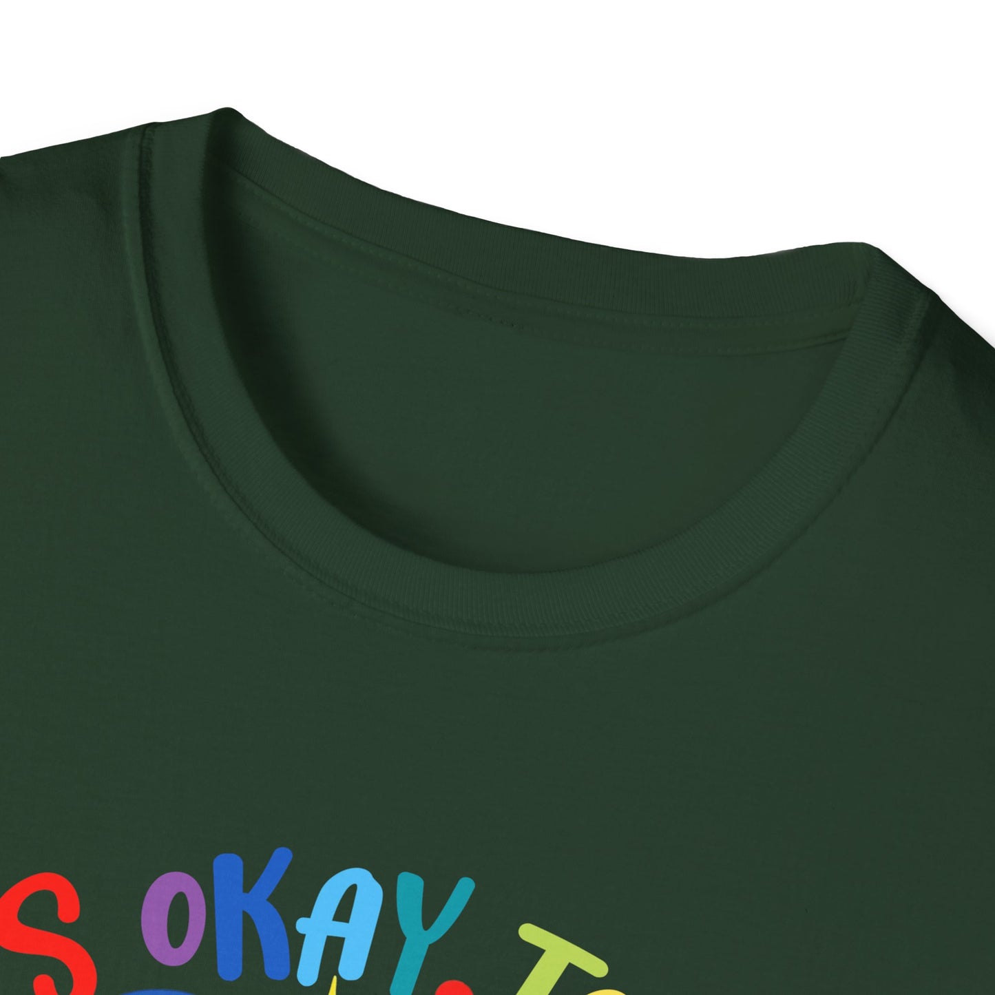 Emotional Expression T-Shirt - It's Okay to Feel, Feelings Tee, Comfortable Graphic Top, Gift for Self-Care, Mental Health Awareness