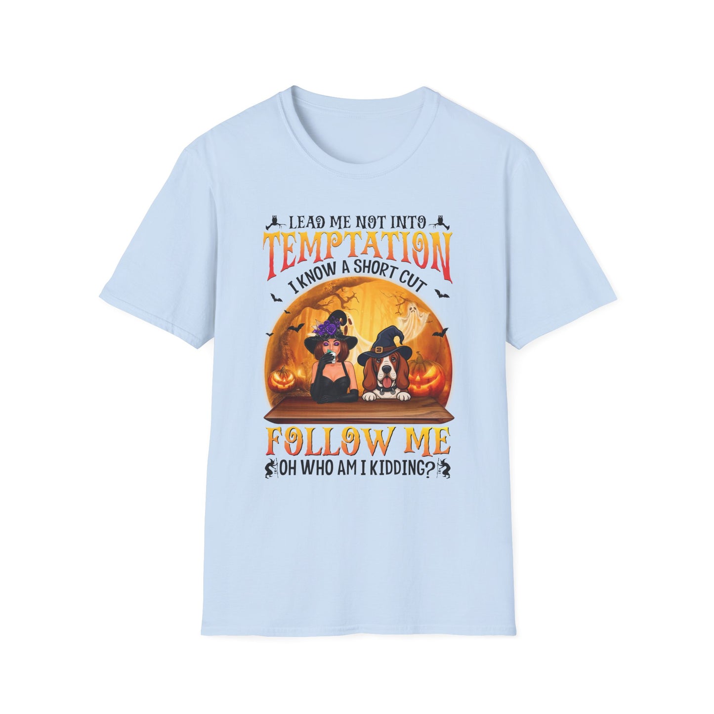 Spooky Basset Hound Tee
