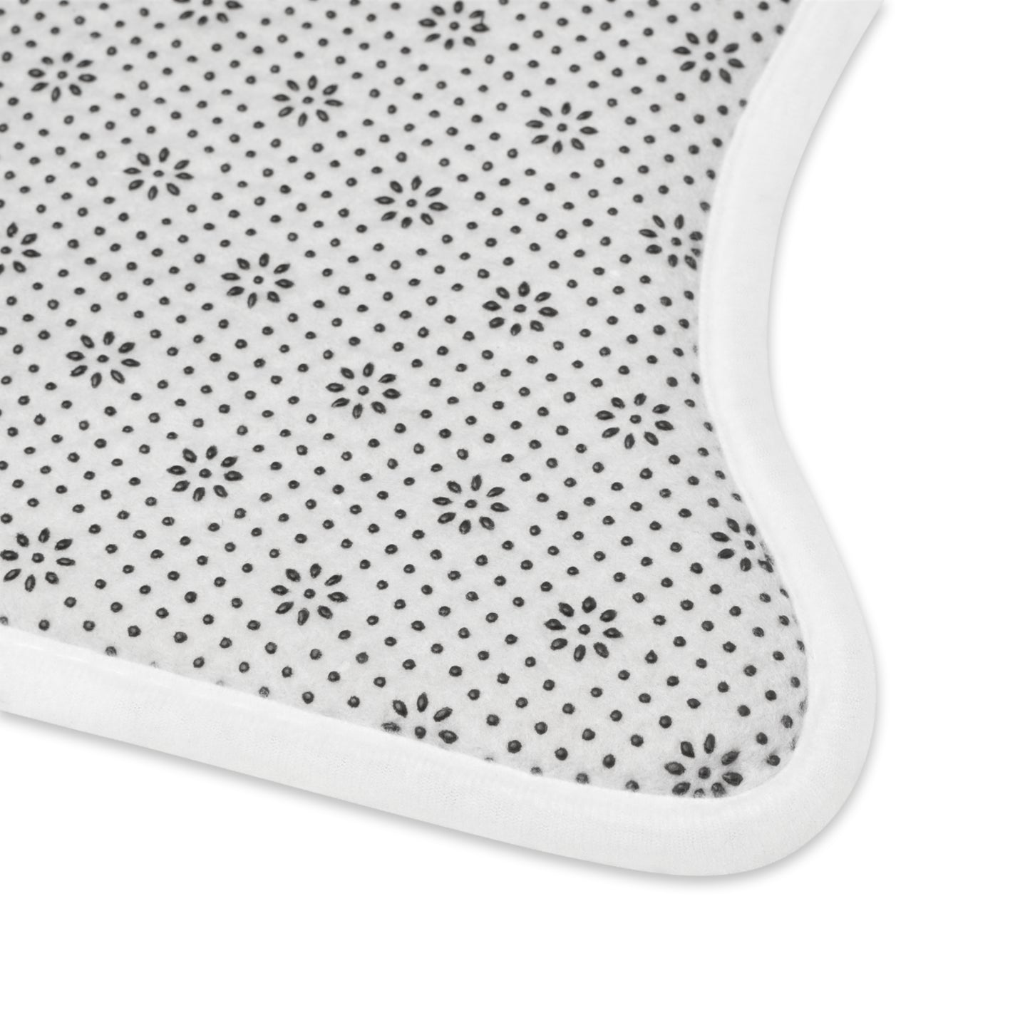Stylish Pet Feeding Mats for Dogs and Cats, Dog Bowls, Pet Accessories, Grey Paw Print Mat, Cat Food Mats, Cute Pet Decor