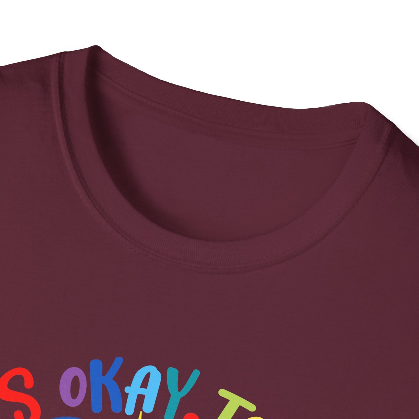 Emotional Expression T-Shirt - It's Okay to Feel, Feelings Tee, Comfortable Graphic Top, Gift for Self-Care, Mental Health Awareness