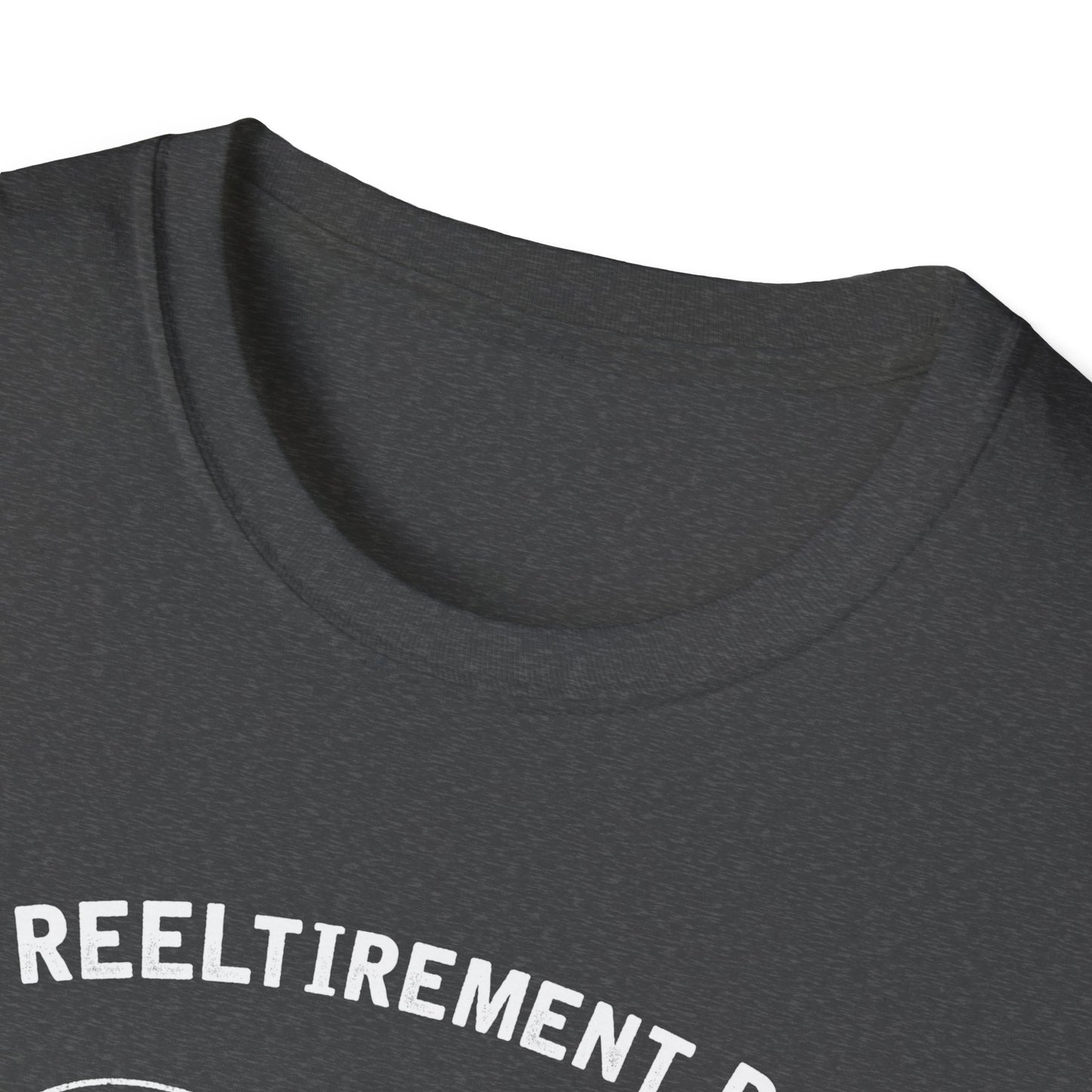 Funny Fishing Unisex Softstyle T-Shirt - My Reel Itirement Plan