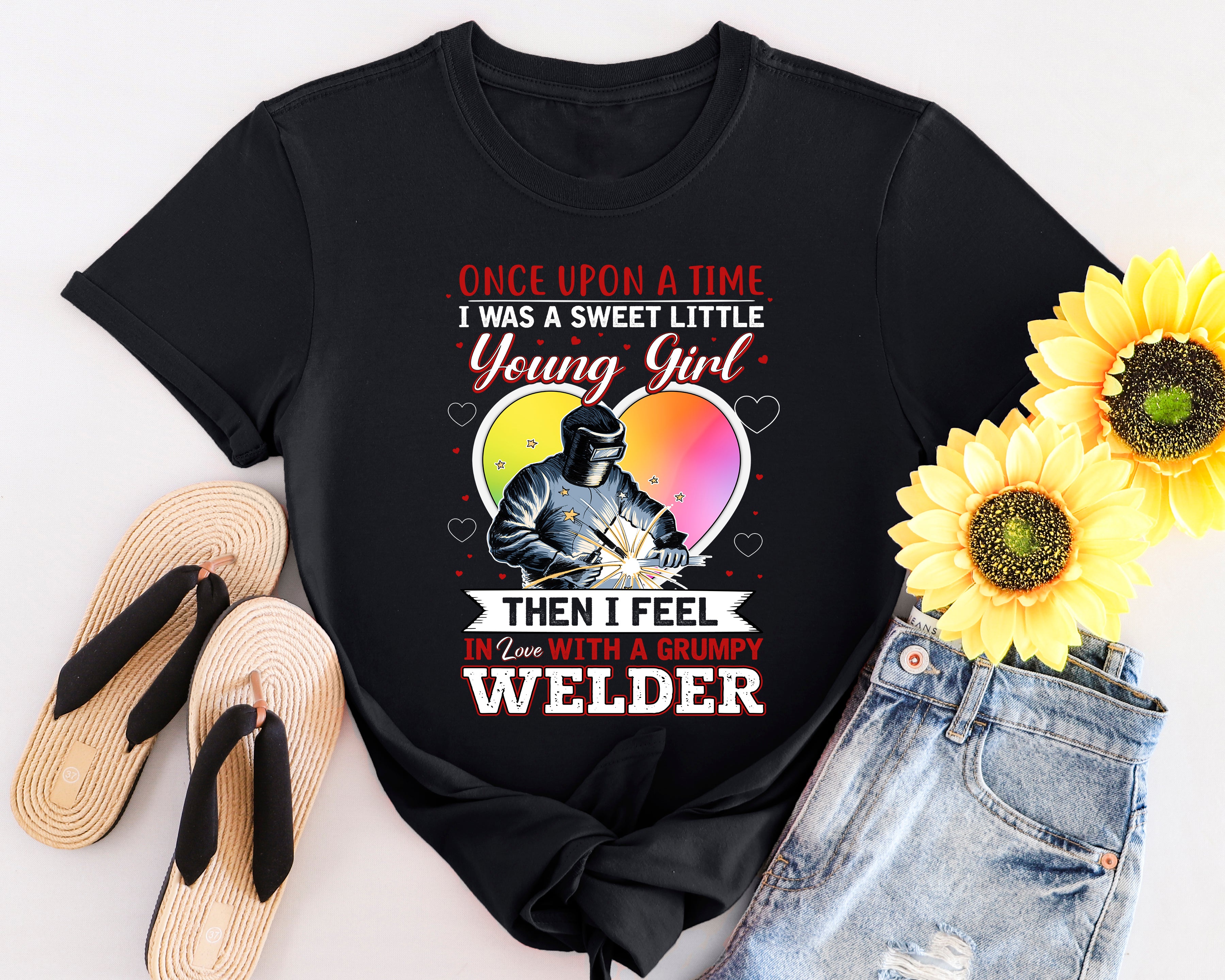 Grumpy Welder T-Shirt - Funny Welding Gift for Him, Perfect for Birthdays and Special Occasions