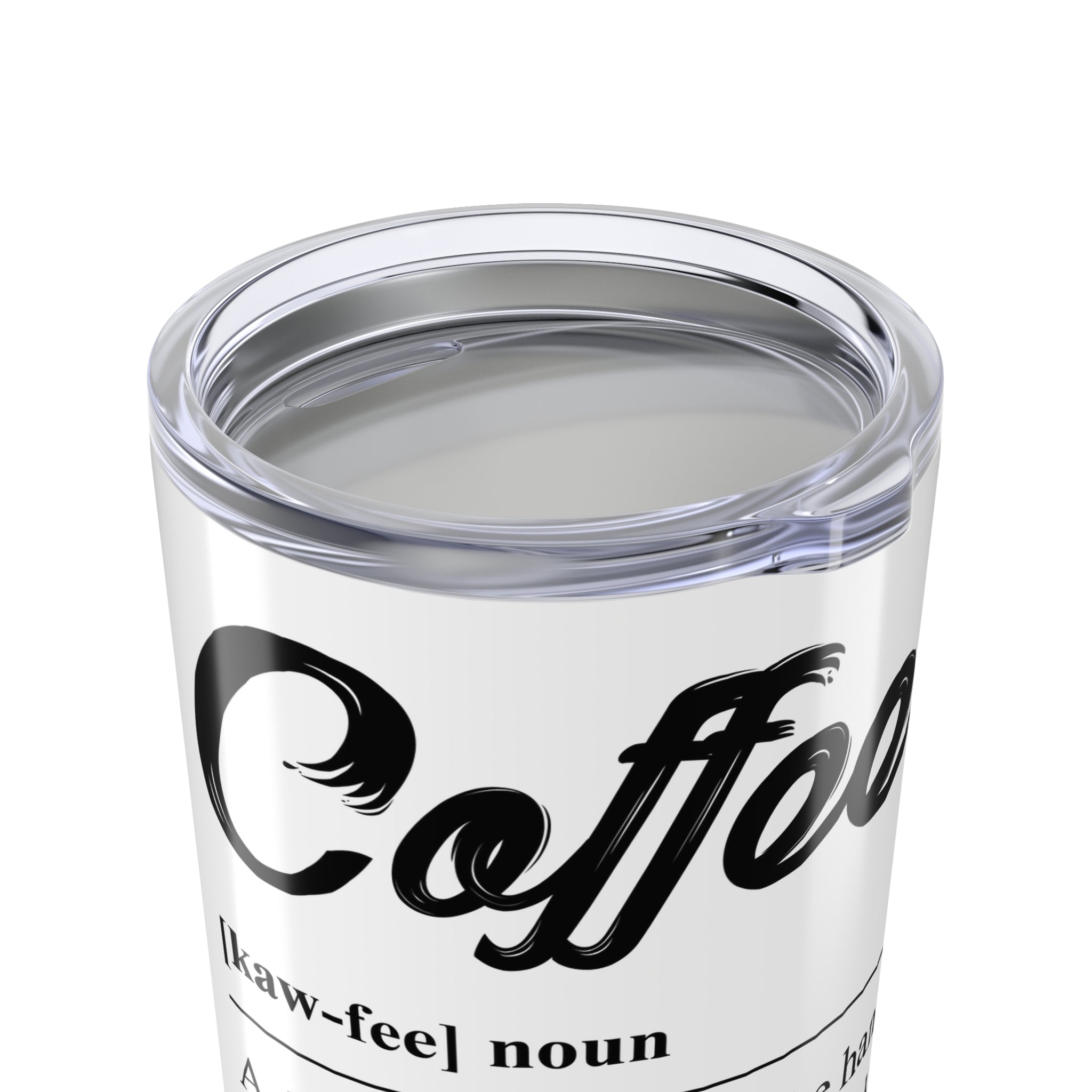 Coffee Definition 20oz Tumbler – Insulated Travel Cup for Coffee Lovers