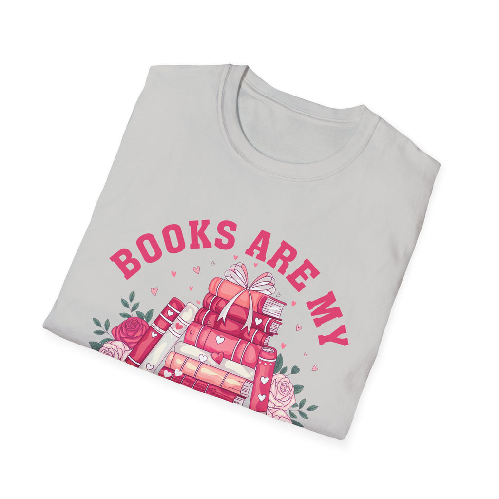 Books Are My Love Language Unisex Softstyle T-Shirt