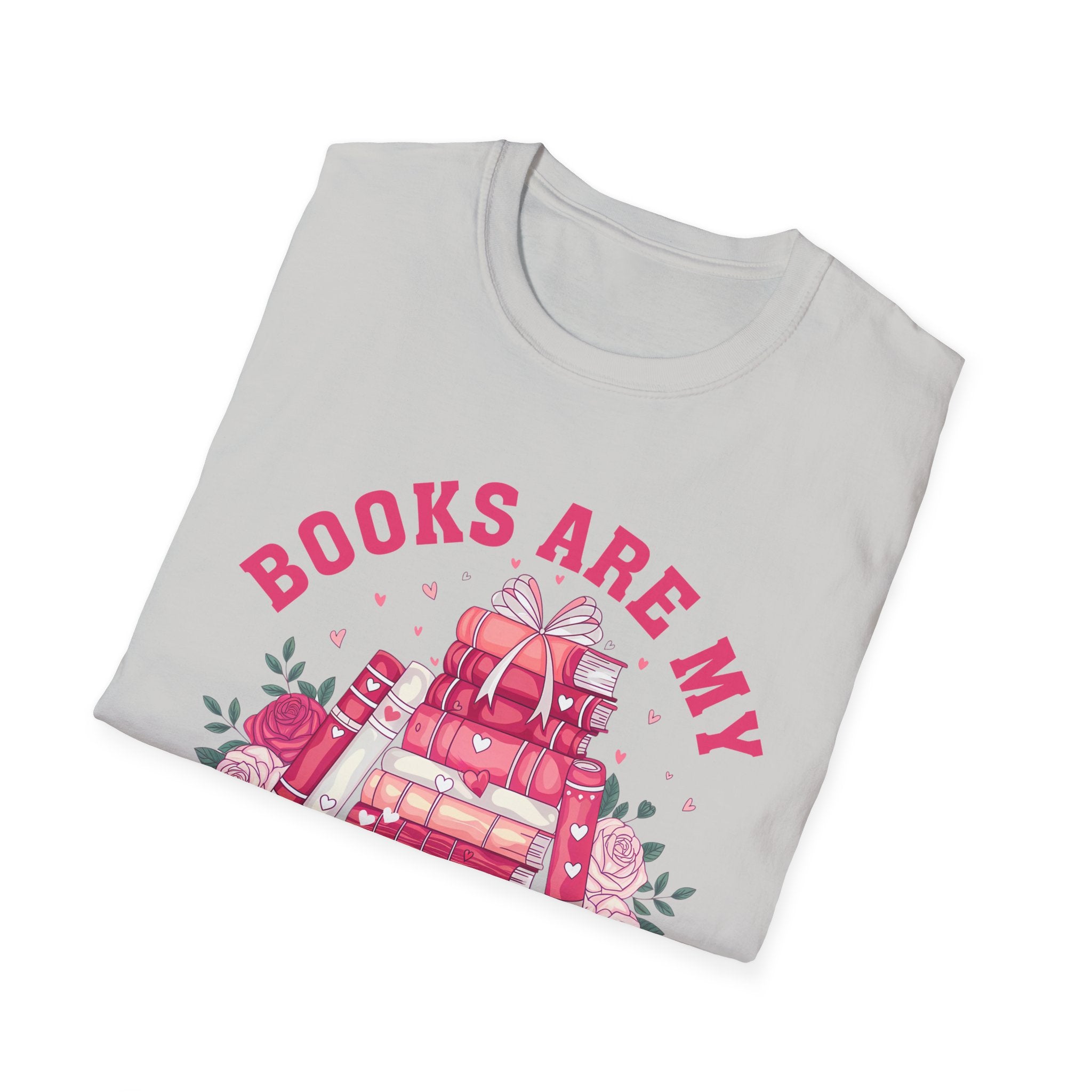 Books Are My Love Language Unisex Softstyle T-Shirt
