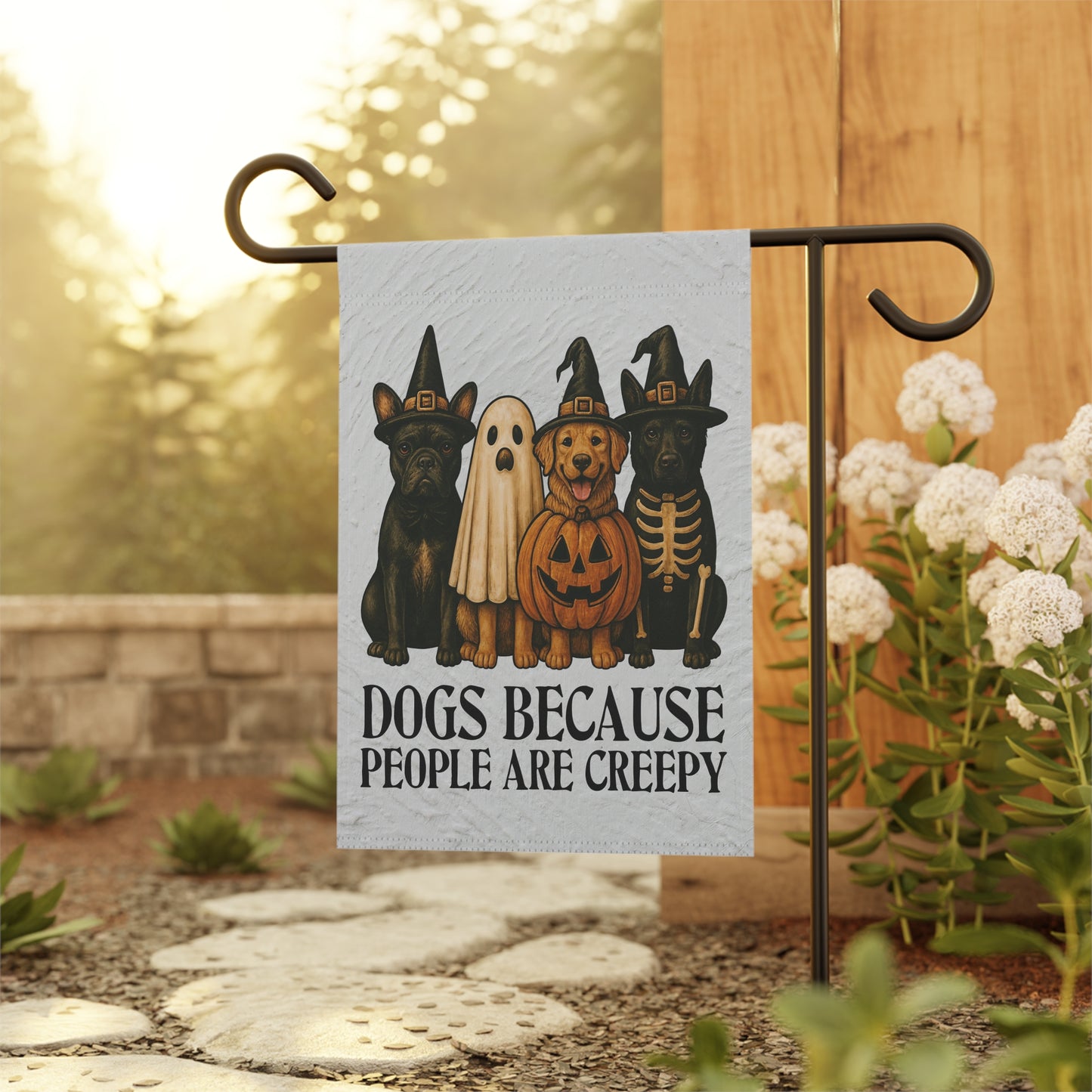 Labrador Halloween Flag