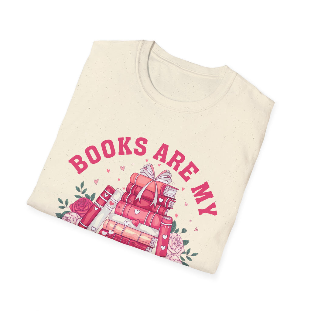 Books Are My Love Language Unisex Softstyle T-Shirt