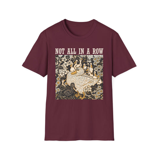 Unisex Softstyle Family T-Shirt - Quirky Duck Art Tee