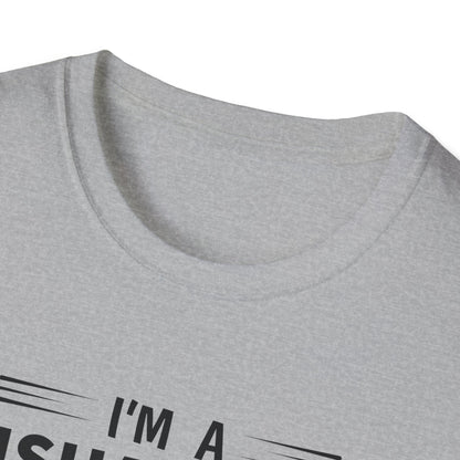 Funny Fishing T-Shirt - 'I'm a Fishaholic on the Road to Recovery'