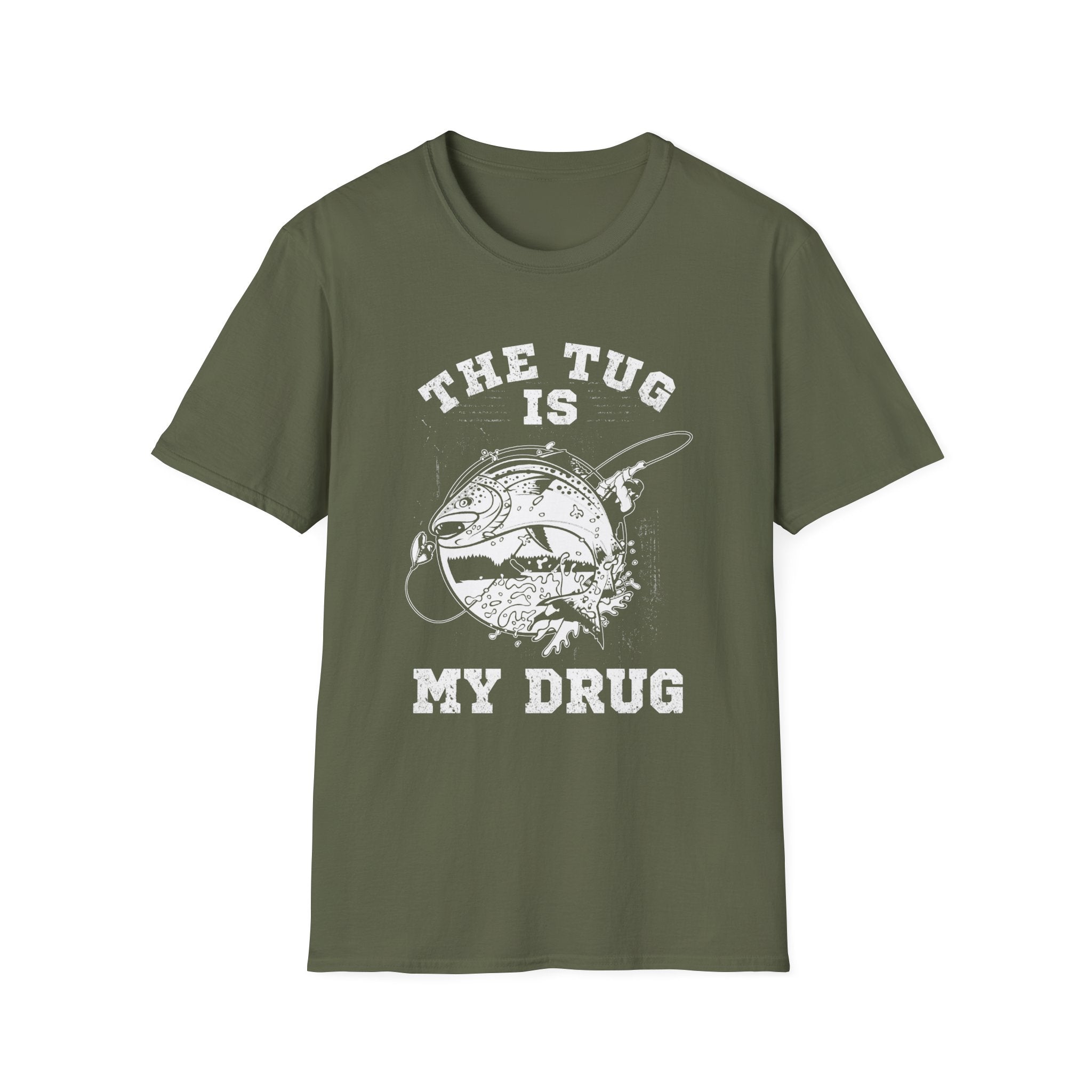 The Tug Is My Drug Unisex T-Shirt - Perfect for Outdoor Enthusiasts