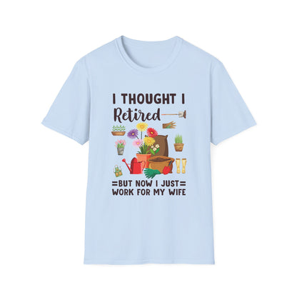 Retirement Humor T-Shirt, Funny Gift for Retirees, Unisex Tee for Men and Women, Gardening Lover Shirt, Birthday or Retirement Party Gift
