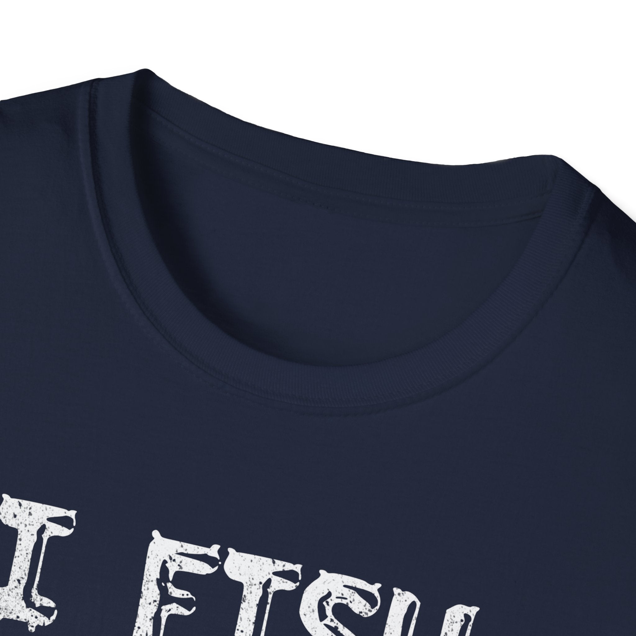 I Fish Because Punching People Is Frowned Upon T-Shirt | Funny Fishing Shirt for Anglers