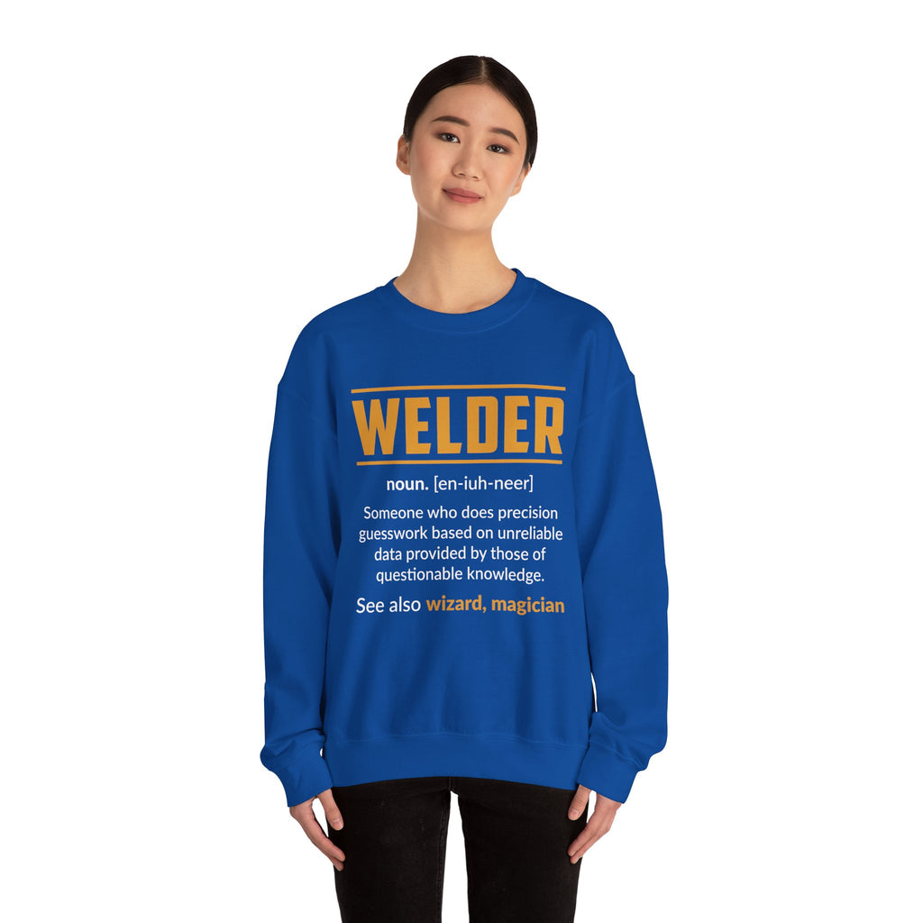 Welder Sweatshirt - Cozy Crewneck for Welding Enthusiasts, Gifts for Him, Birthday Present, DIY Lover Apparel, Casual Workwear