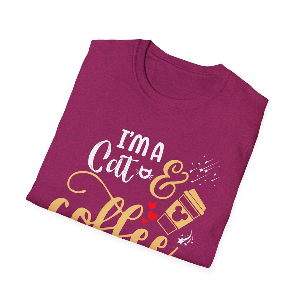 I'm a Cat and Coffee Kind of Girl T-Shirt