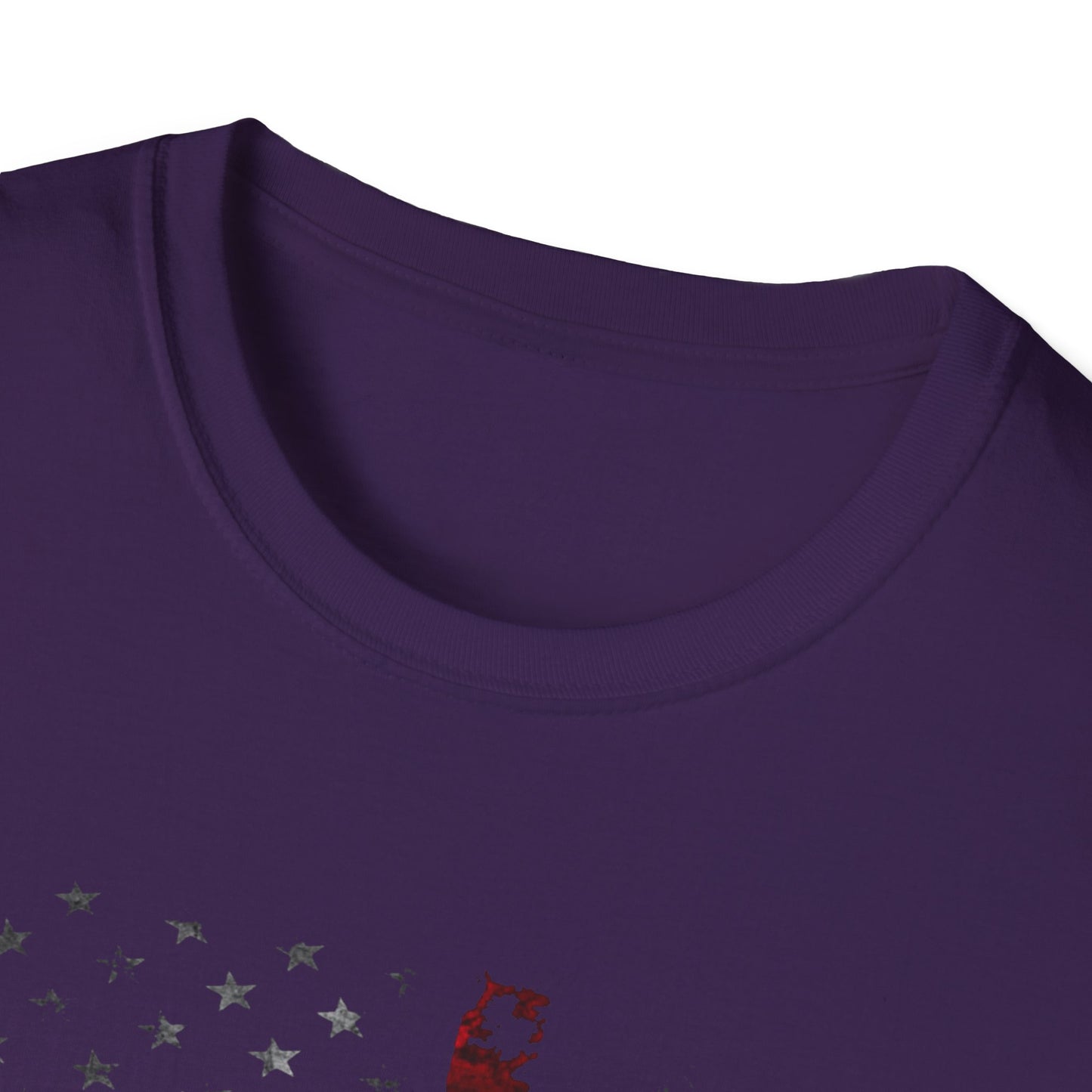 Patriotic Firefighter Graphic T-Shirt | Unisex Softstyle Tee for Heroes,,,..