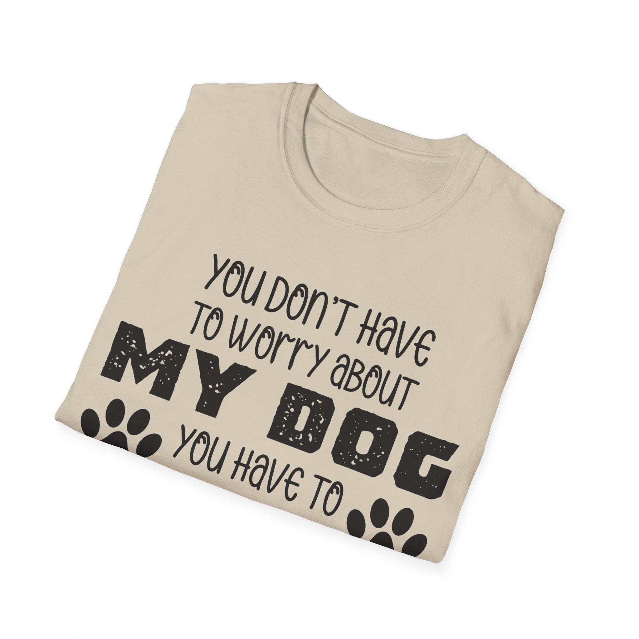 Funny Dog Mom T-Shirt - Unisex Softstyle Tee for Pet Lovers