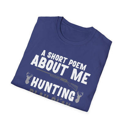 Funny Hunting T-Shirt - "Blah Blah" Design for Outdoor Enthusiasts
