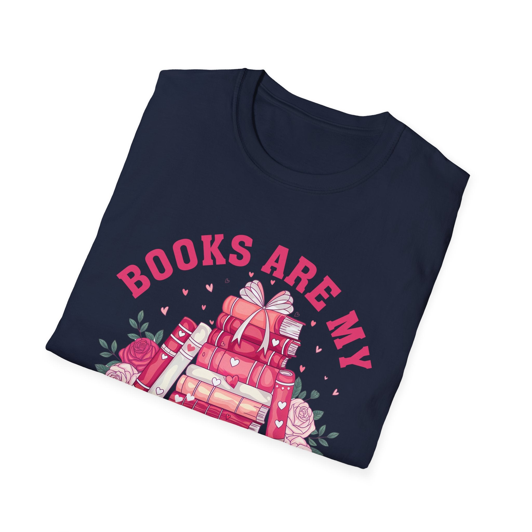 Books Are My Love Language Unisex Softstyle T-Shirt
