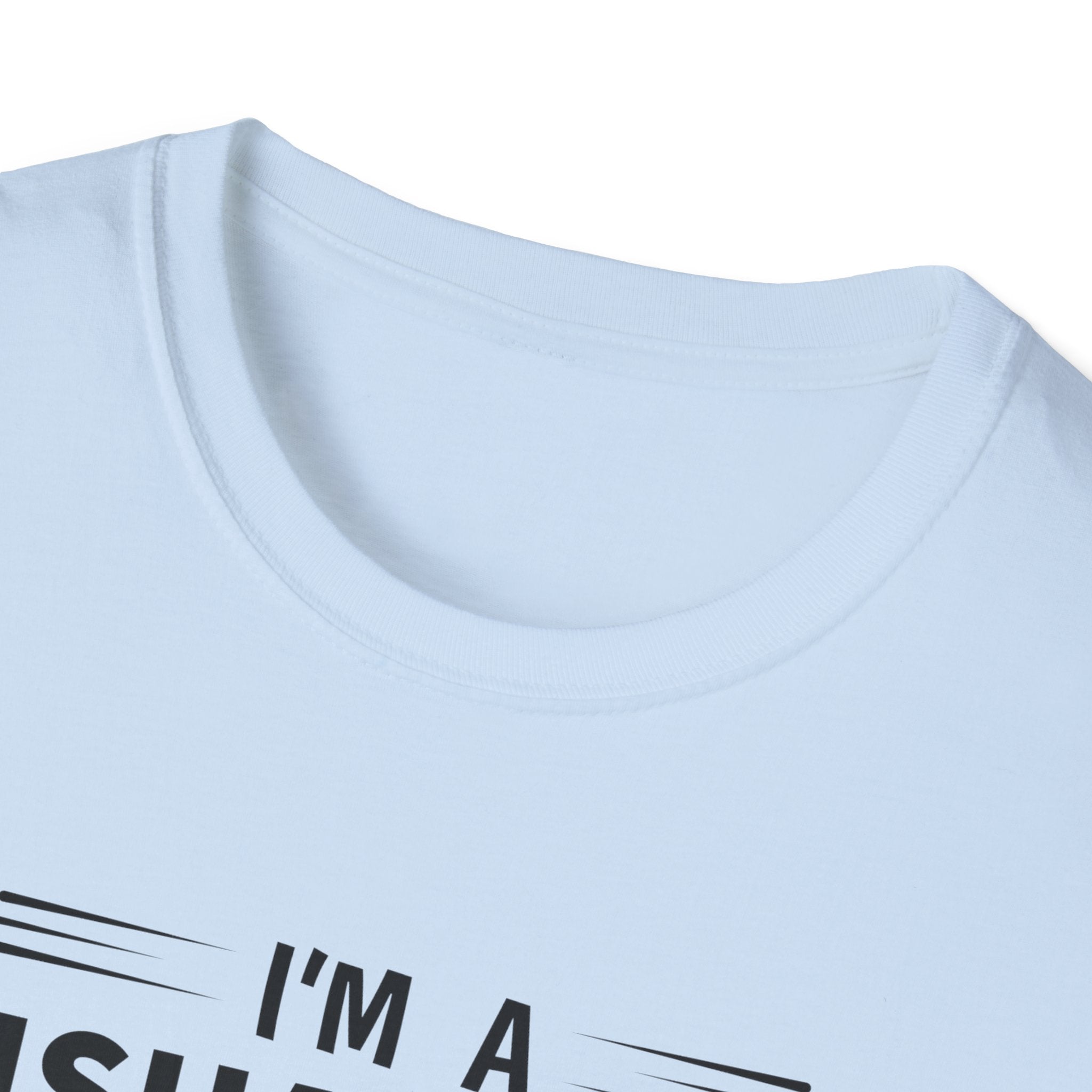 Funny Fishing T-Shirt - 'I'm a Fishaholic on the Road to Recovery'