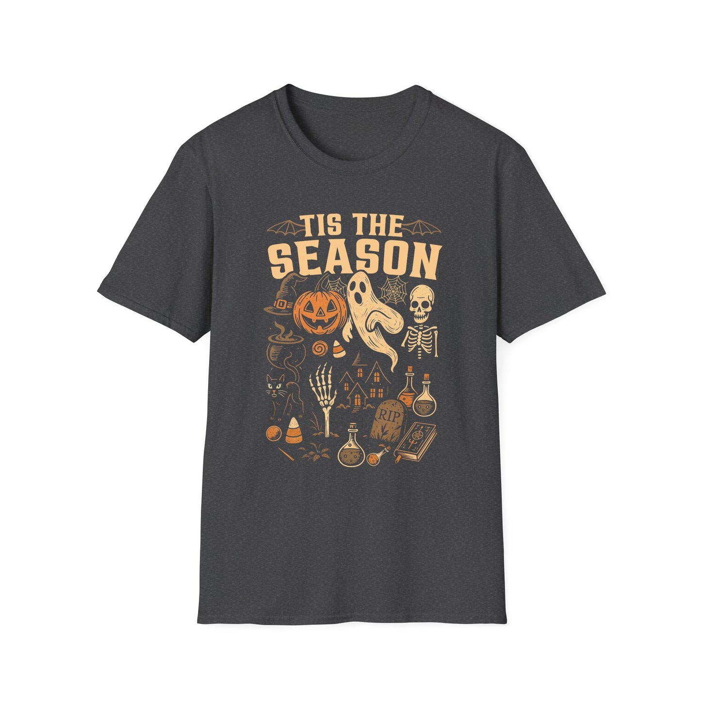 Spooky T-Shirt for Everyone, Casual Wear, Gift for Friends, Unisex Graphic Tee