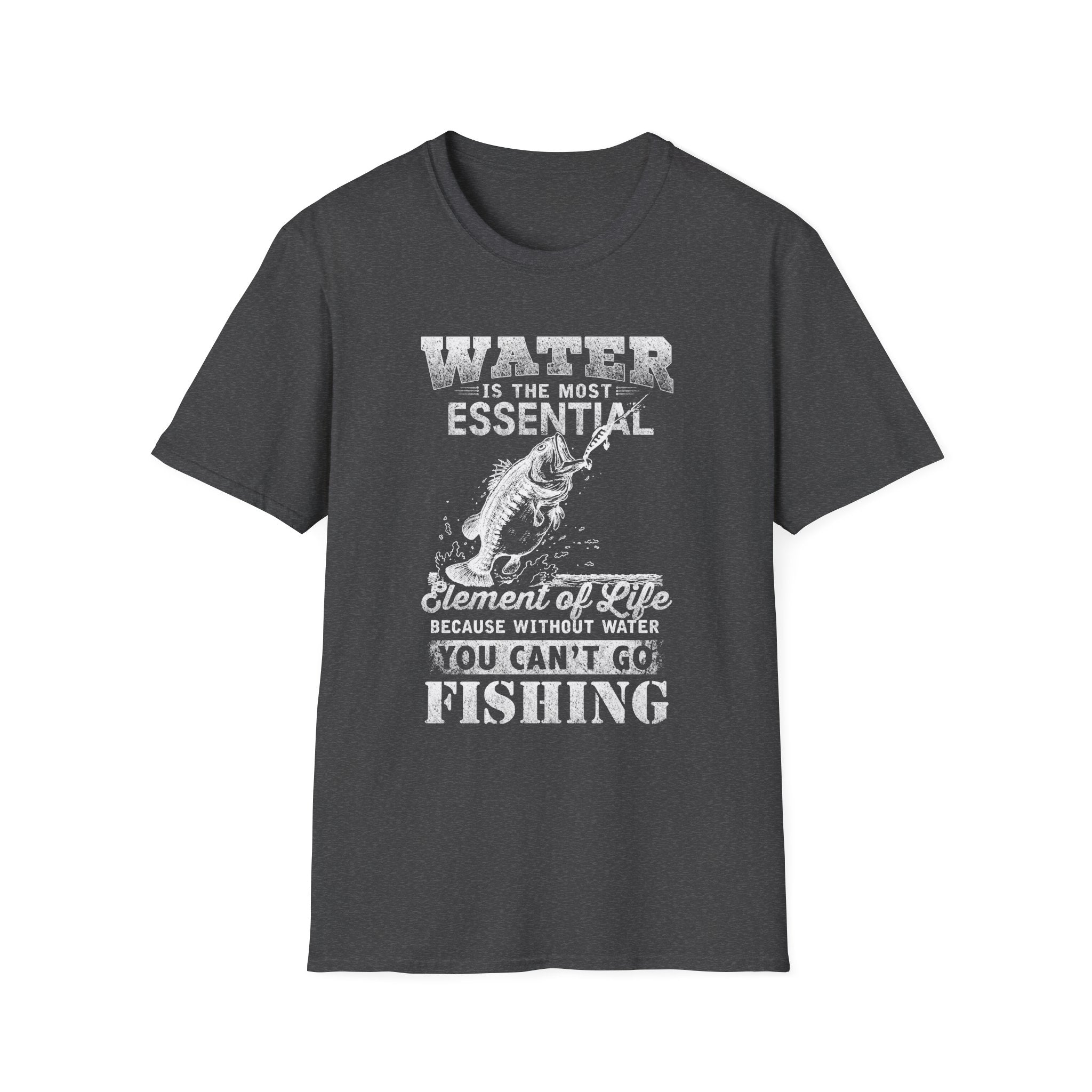 Water Essential Fishing T-Shirt | Unisex Softstyle Tee