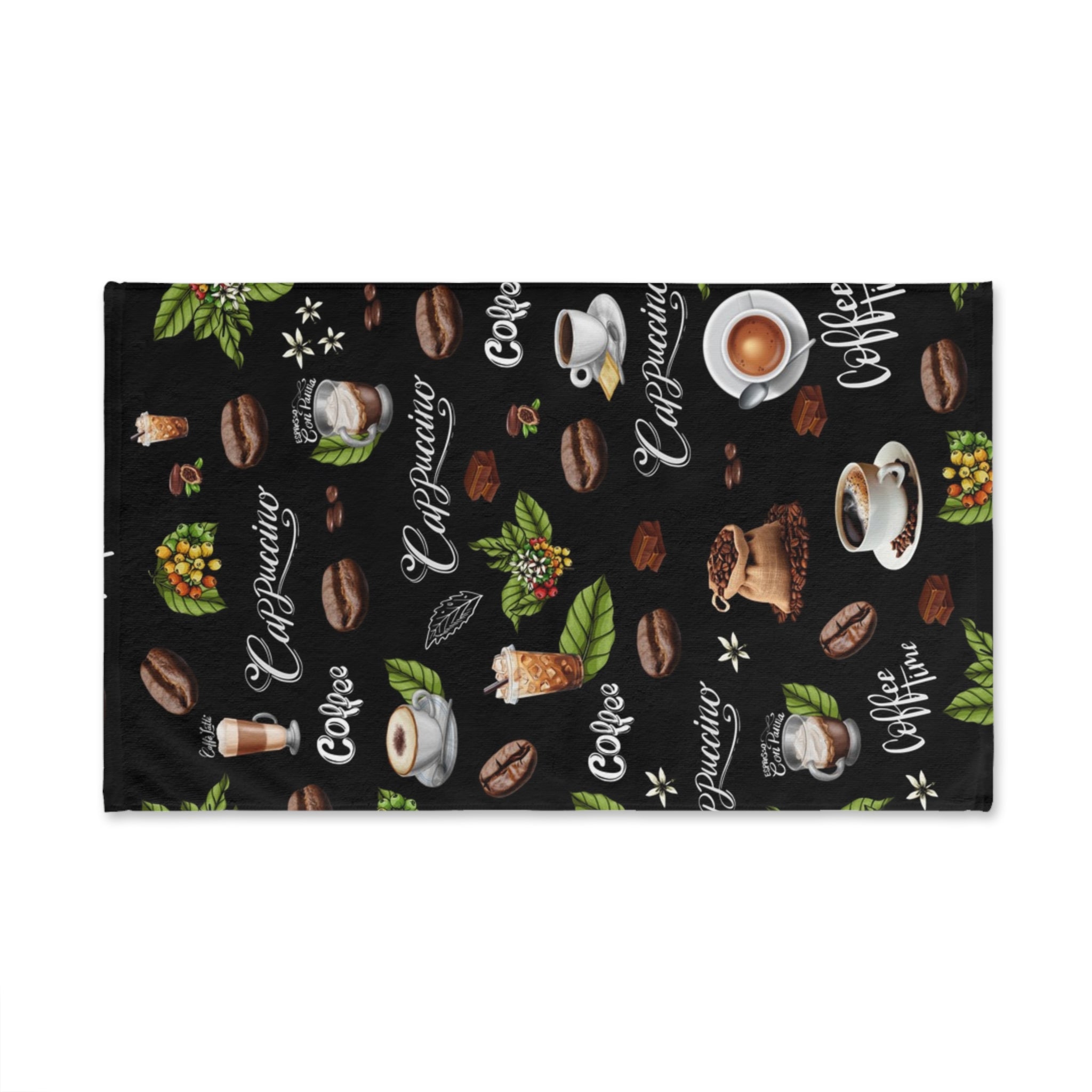 Coffee Lovers Hand Towel, Kitchen Decor, Gift for Baristas, Coffee Themed, Housewarming Gifts, Coffee Lover's Collection