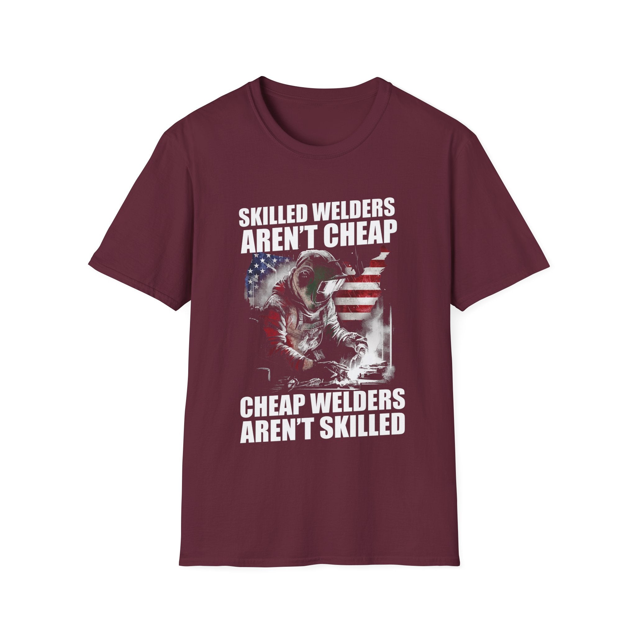 Skilled Welders Humor Unisex T-Shirt - Perfect for Welding Professionals and Craft Lovers