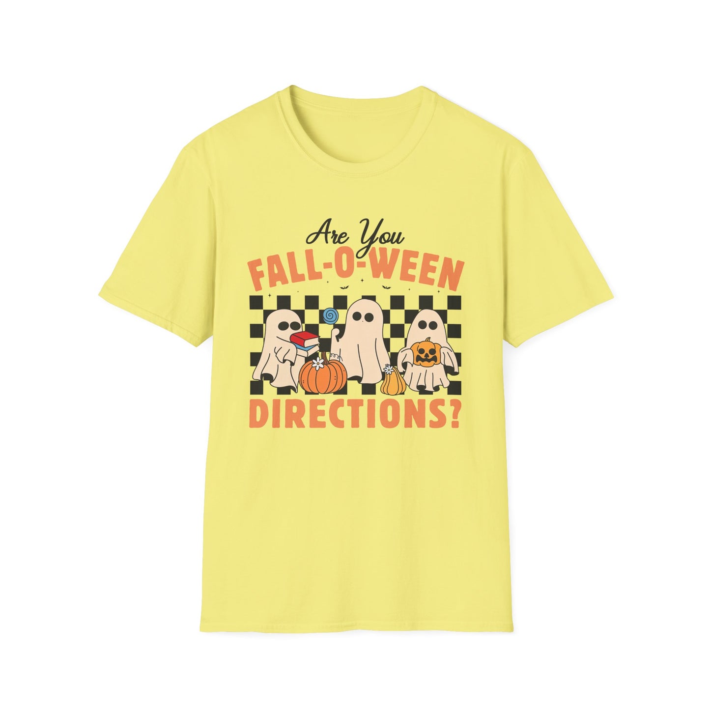 Teacher T-Shirt, Cute Ghost Design, Perfect for Fall, Trick or Teach, Unisex Tee, Gift for Teachers