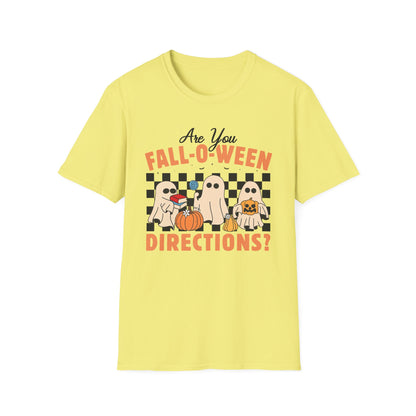 Teacher T-Shirt, Cute Ghost Design, Perfect for Fall, Trick or Teach, Unisex Tee, Gift for Teachers