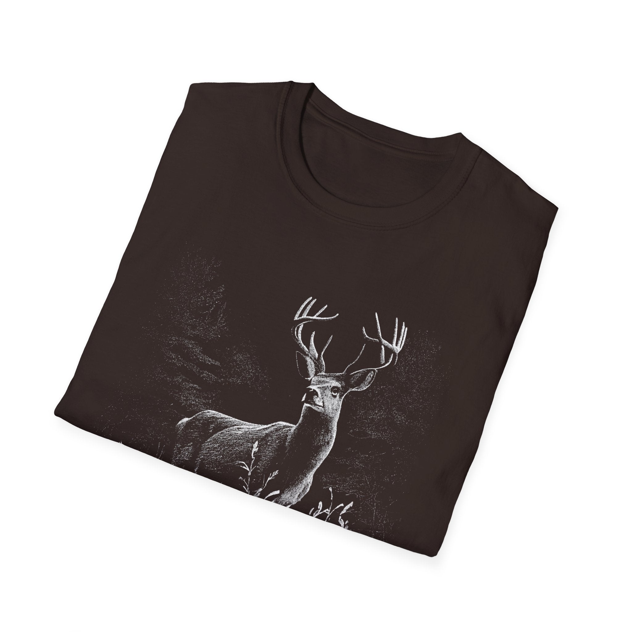 Eat Local Unisex Softstyle T-Shirt - Eco-Friendly Wildlife Tee