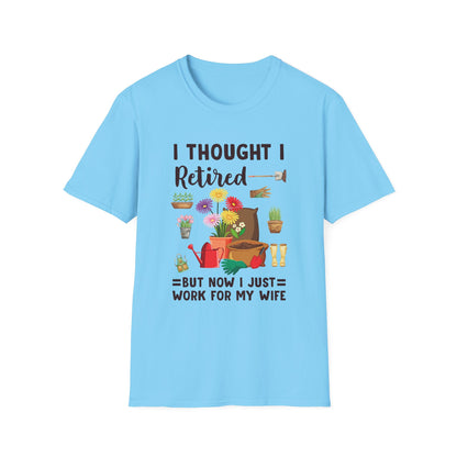 Retirement Humor T-Shirt, Funny Gift for Retirees, Unisex Tee for Men and Women, Gardening Lover Shirt, Birthday or Retirement Party Gift