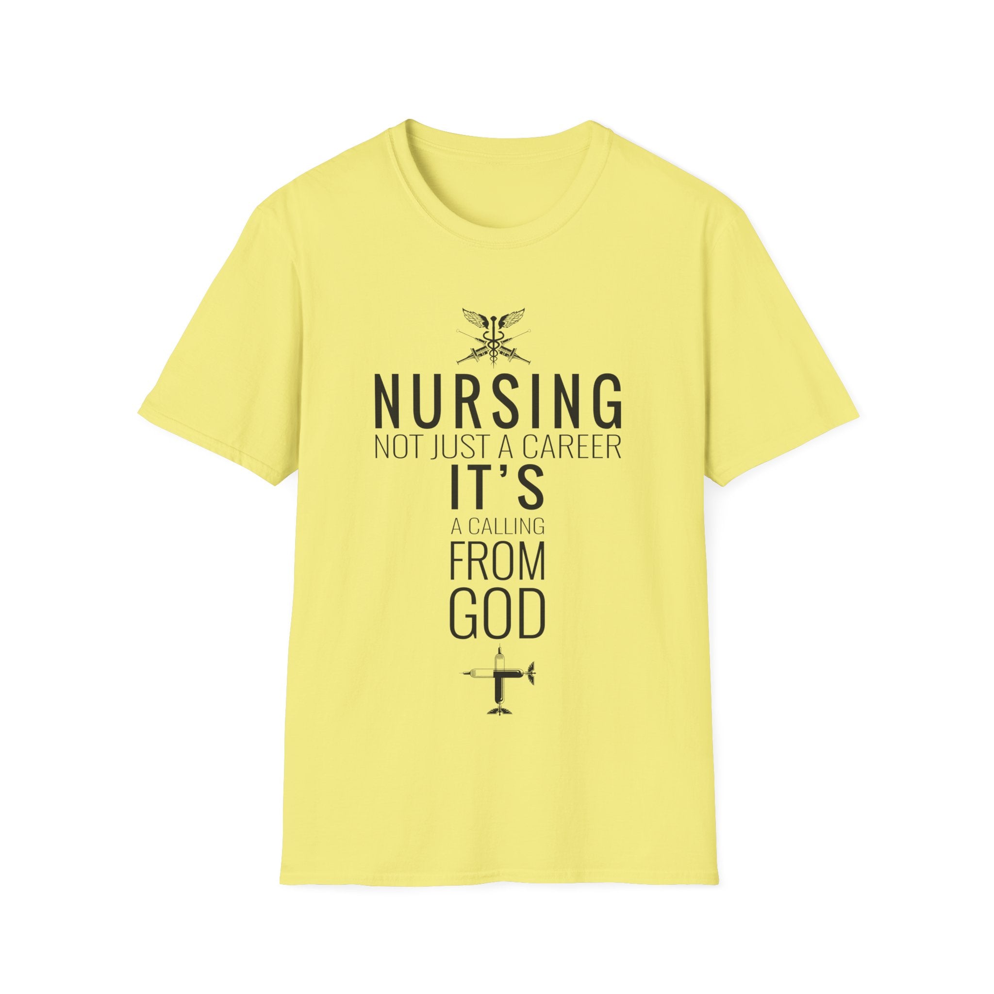 Nursing Calling Unisex Softstyle T-Shirt | Inspirational Tee for Healthcare Heroes