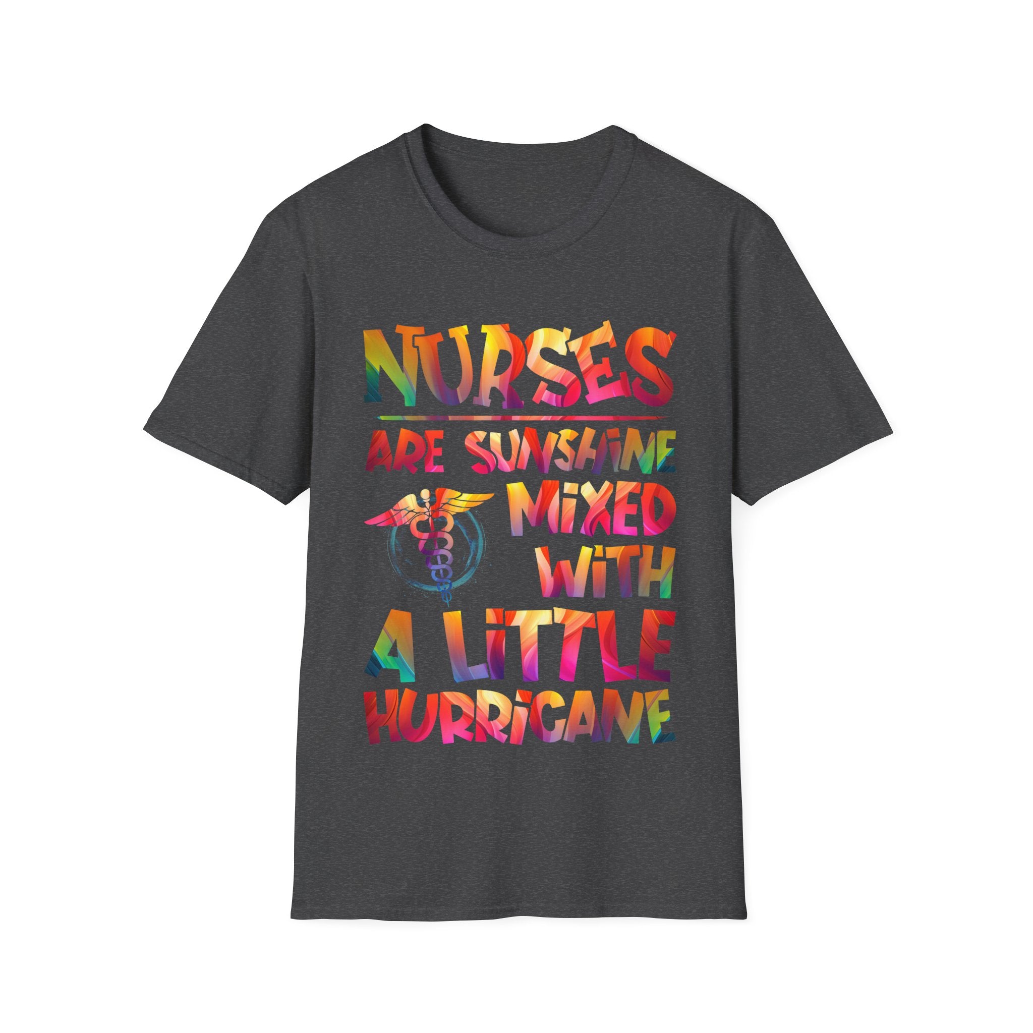 Nursing Sunshine Unisex T-Shirt - Colorful Nurse Appreciation Tee