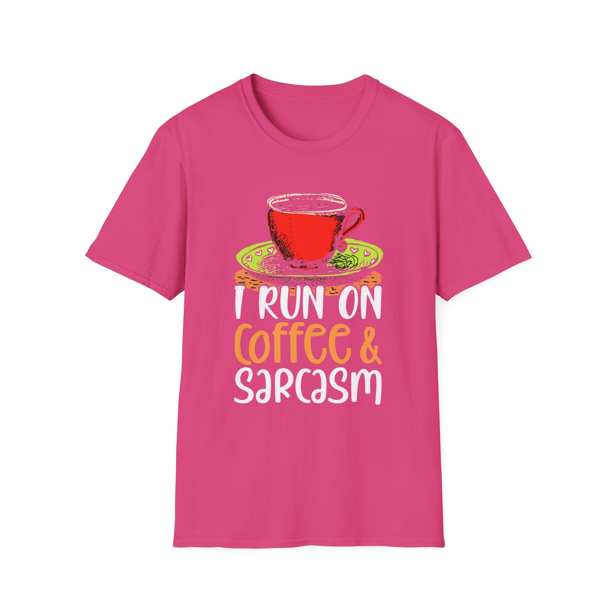 I Run on Coffee & Sarcasm T-Shirt