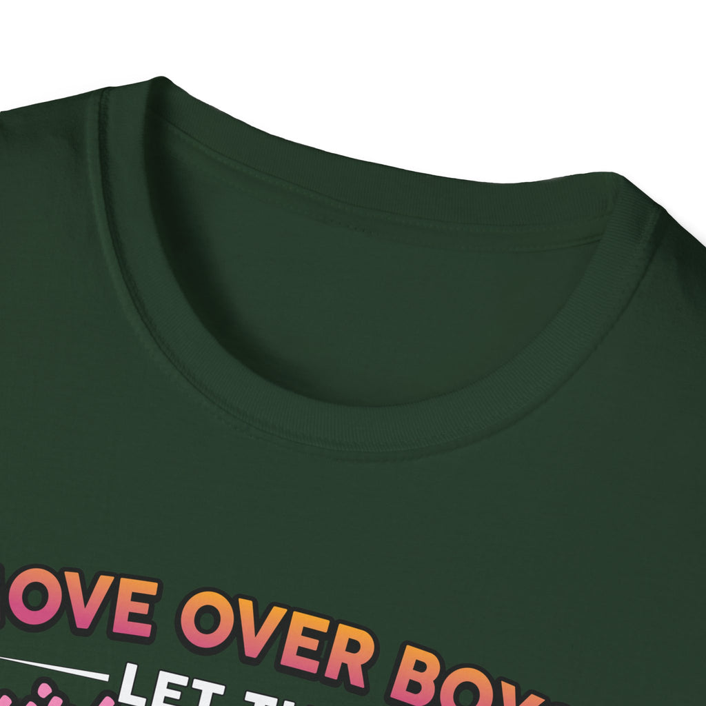 Fishing T-Shirt for Girls - 'Move Over Boys, Let This Girl Show You How to Fish'