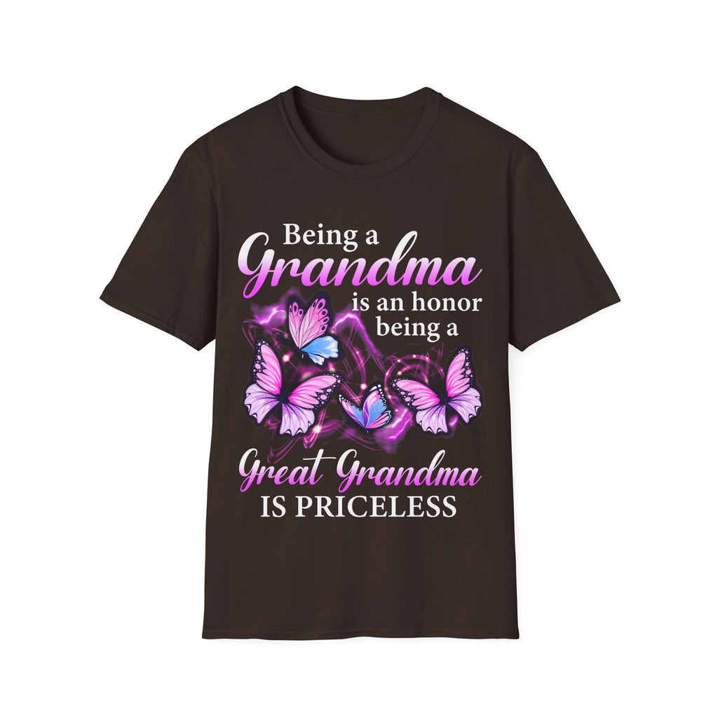Great Grandma is Priceless Unisex Softstyle T-Shirt