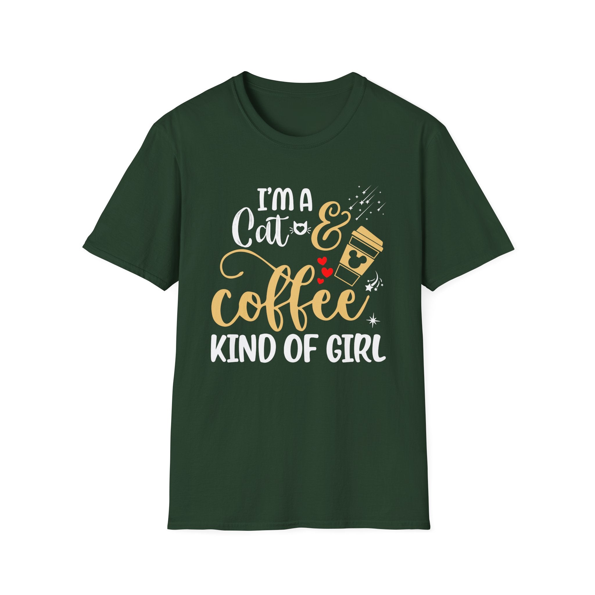 I'm a Cat and Coffee Kind of Girl T-Shirt