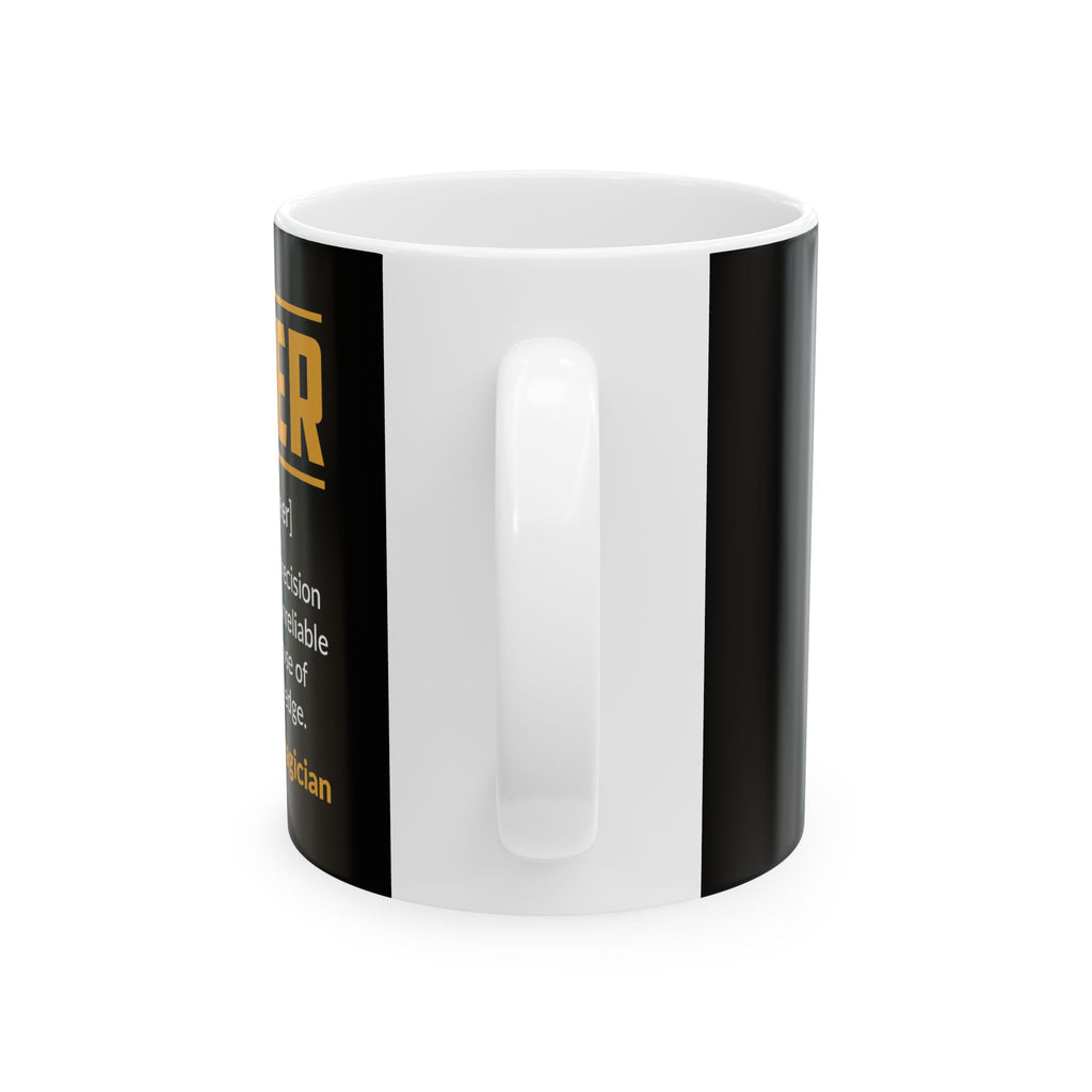 Funny Ceramic Mug - 'Welder Definition' Gift for Welders, Unique Coffee Cup, Personalized Work Gift, Father's Day, Birthday Surprise