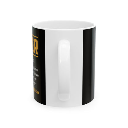 Funny Ceramic Mug - 'Welder Definition' Gift for Welders, Unique Coffee Cup, Personalized Work Gift, Father's Day, Birthday Surprise