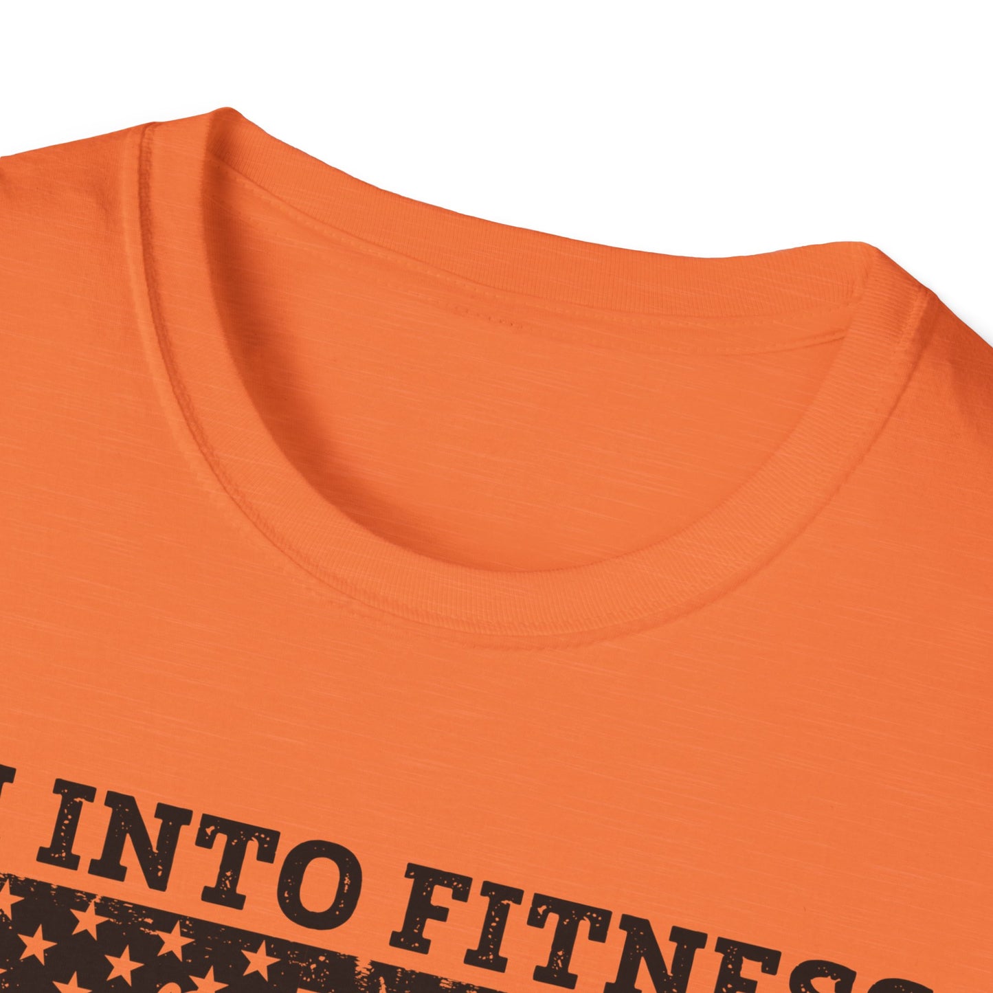 I'm Into Fitness Deer Graphic T-Shirt - Unisex Softstyle Tee for Outdoor Enthusiasts