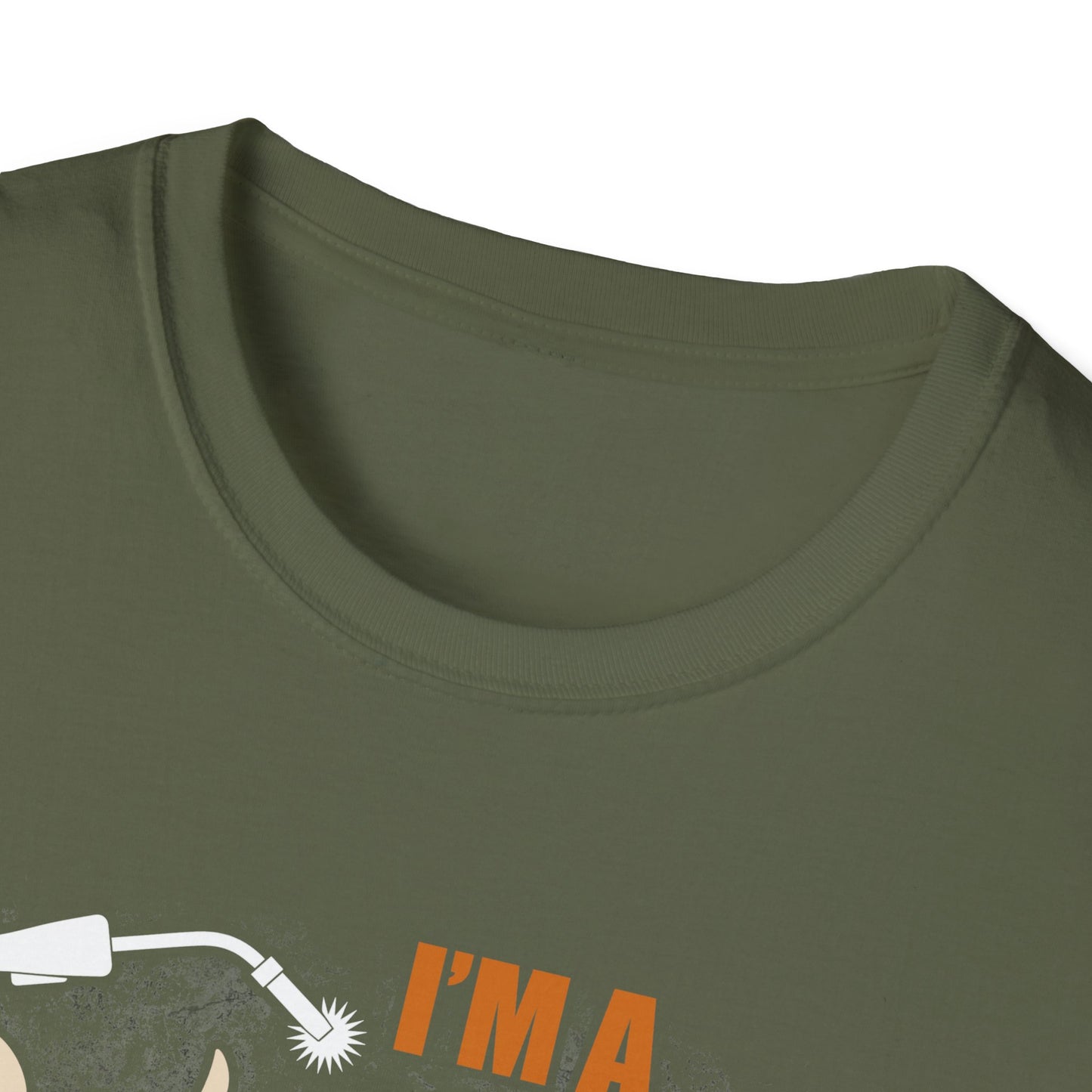 Funny Welder T-Shirt - 'I'm a Welder, of Course I'm Crazy' - Unisex Softstyle Tee for Welding Enthusiasts