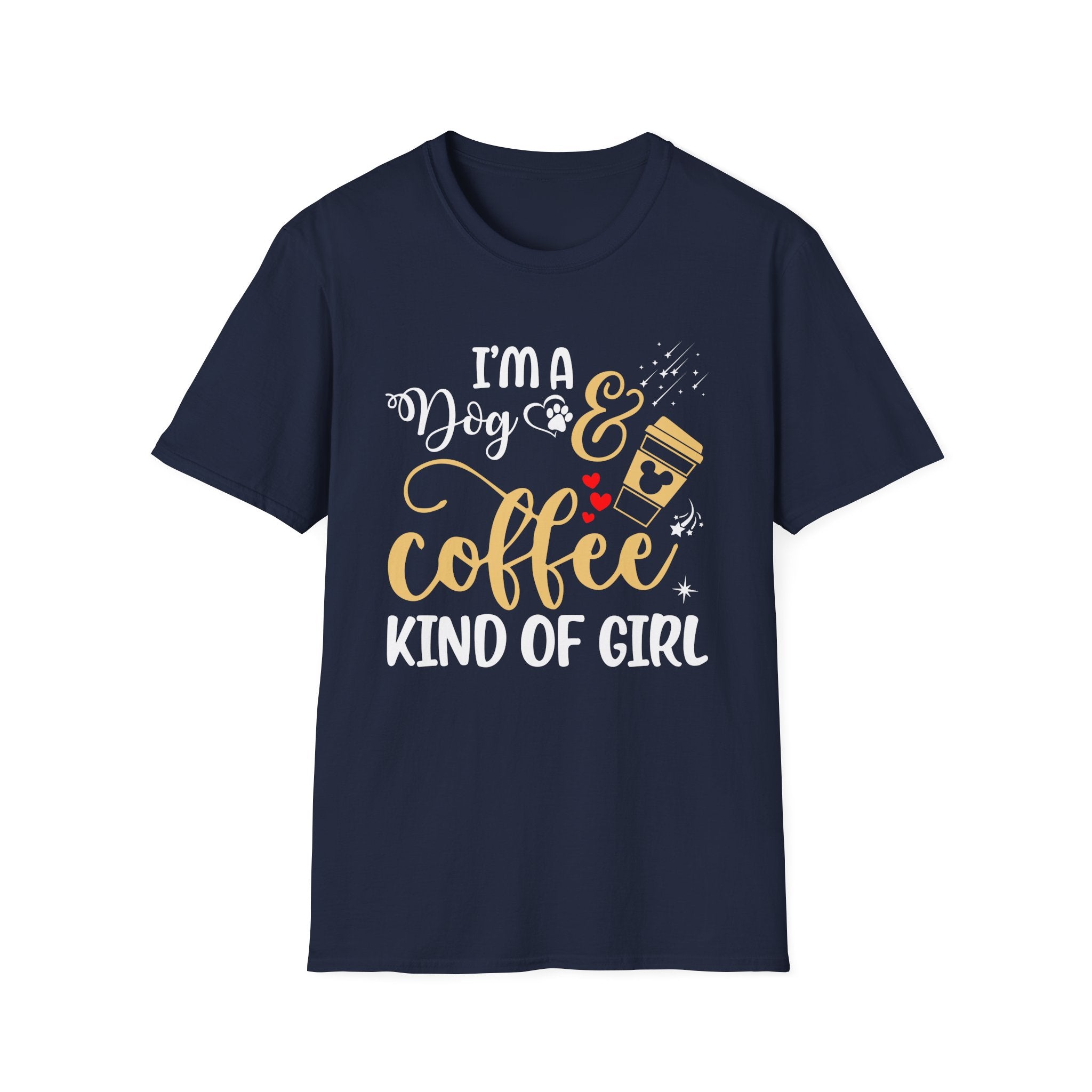 I'm a Dog and Coffee Kind of Girl T-Shirt