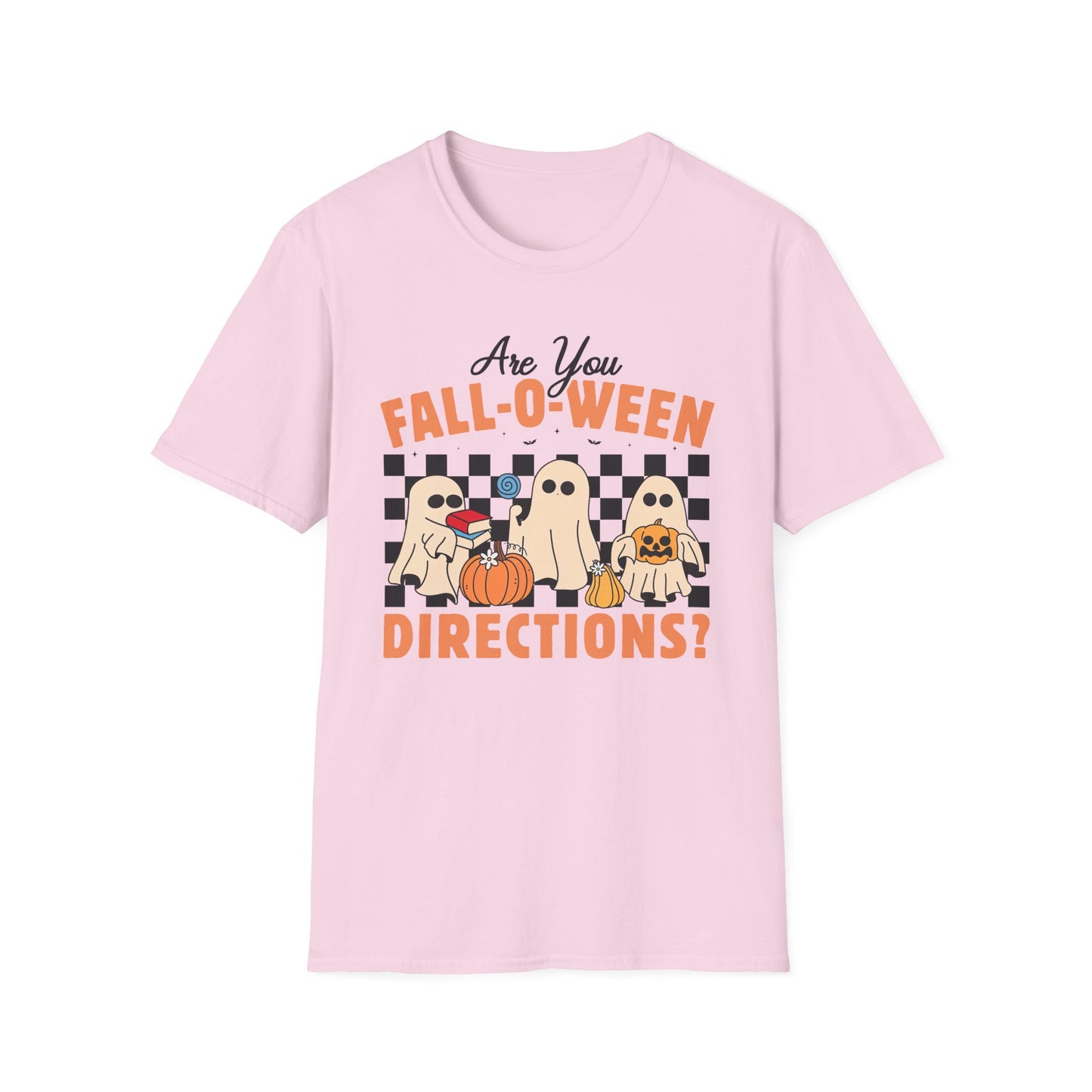 Teacher T-Shirt, Cute Ghost Design, Perfect for Fall, Trick or Teach, Unisex Tee, Gift for Teachers