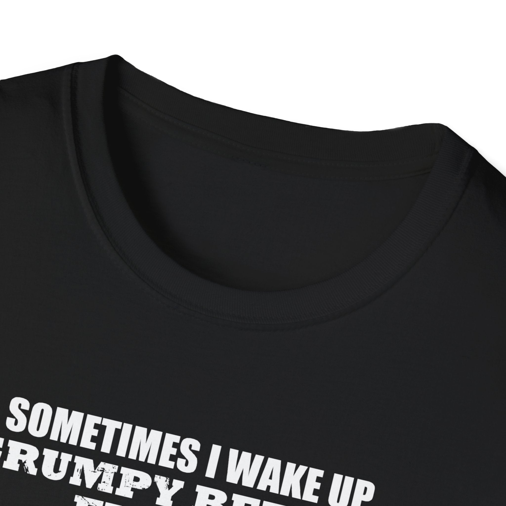 Grumpy Fisherman Unisex Softstyle T-Shirt - Funny Fishing Humor Tee